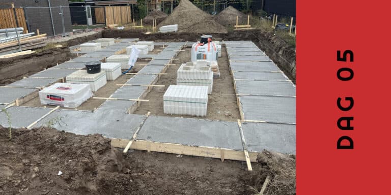Dag 5 fundering verder afmaken