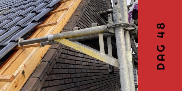 Dag 48 metselwerk vordert gestaag