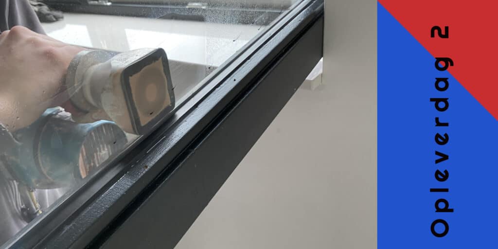 Polijsten glas, was een opleverpunt