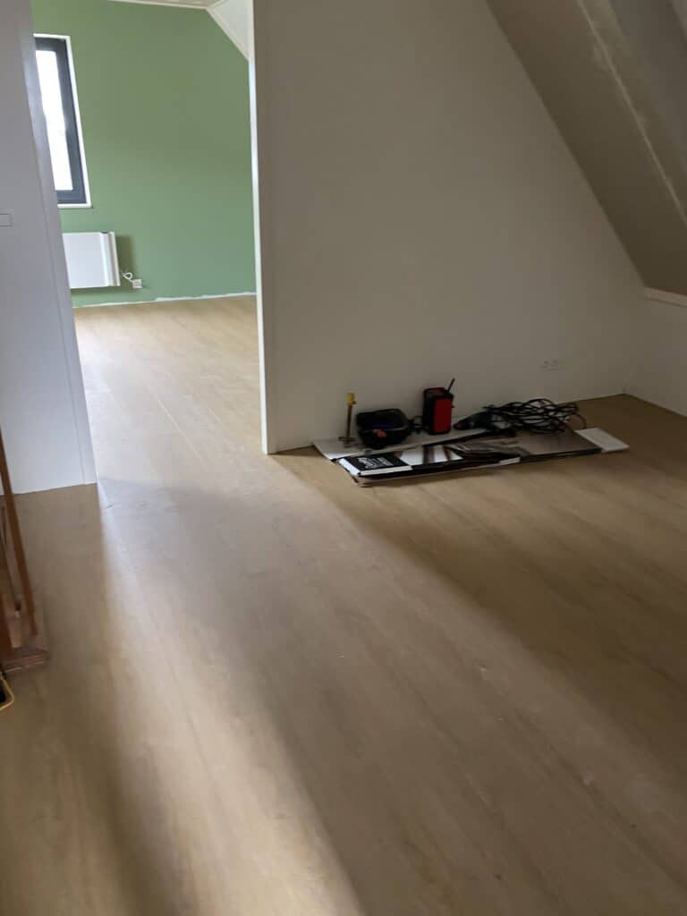 Vloer klaar